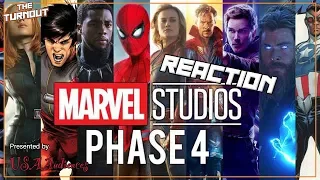 MCU Phase 4 Announcement Reaction (Eternals, Thor: Love and Thunder, Blade)