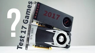 rx 480 vs gtx 1060 test  17 Games which to buy ?