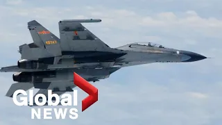 World reacts to China's fighter jets "buzzing" Canadian military planes