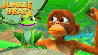 Messy Chops | Sticky Situation | Jungle Beat | Cartoons for Kids | WildBrain Zoo