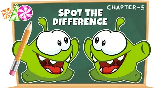 Back To School With Om Nom : Spot The Differences + Preschool Learning Videos | Learn With Om Nom