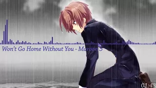 Won't Go Home Without You「Nightcore」
