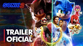 SONIC 3 LA PELÍCULA - Tráiler Oficial ¿CUANDO PODREMOS VERLO?