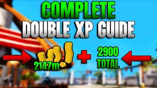 Complete Double XP GUIDE Runescape 3 - RS3 DXP Guide