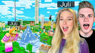 POZNAJCIE MOJĄ DZIEWCZYNĘ JULI w Minecraft! 👩🏼❤️