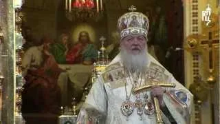 Проповедь Патриарха в праздник Торжества Православия