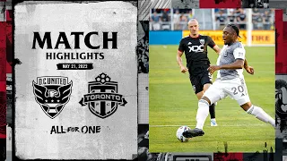 MATCH HIGHLIGHTS: Toronto FC at DC United | May 21, 2022