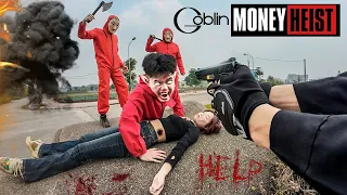 PARKOUR MONEY HEIST: "GOLD RUSH" | RUN NOW !! Escape from POLICE || Super Epic Parkour POV Chase