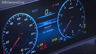 How to reset the service indicator on a Mercedes-Benz A-Class (W177) in seconds