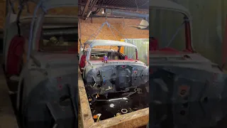 Chemical dipping a 1955 Chevy bel air to get it down to bare metal!