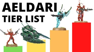 Aeldari Unit Tier List in 10th Edition Warhammer 40K: Best and Worst in the Craftworld Eldar Index?