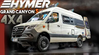 Hymer Grand Canyon S 4x4 🔥 | WAS ist NEU ❓ | Mercedes Sprinter | Caravan Salon Düsseldorf 2023