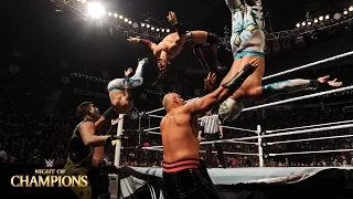 Neville & The Lucha Dragons vs. Stardust & The Ascension: Night of Champions 2015 Kickoff