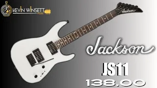 Jackson JS11 Guitar | unboxing, set up, demo and review  wow 138.00