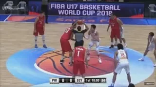 Philippines vs Egypt | FULL HIGHLIGHTS | FIBA U17 World Cup