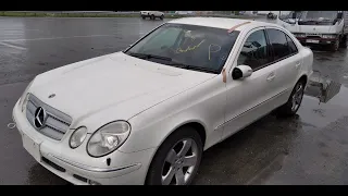 Авторазбор Mercedes-Benz E240 W211 2002, распил из Японии на запчасти