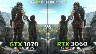 GTX 1070 vs RTX 3060 | How Big Is The Difference? | Test In 2023 With 9 Games🔥