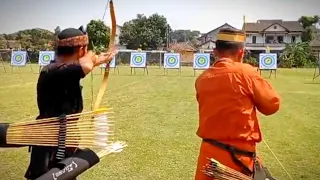 Fast Shooting 25m #archer #arrow #archery #horsebow #shortvideo #archerylife #bow #memanah