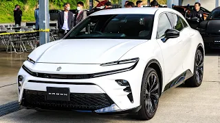 Новый компактный гибридный хэтчбек Toyota Crown Sport 2024 года