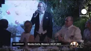 Monaco wedding: Gala Dinner