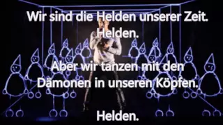 Mans Zelmerlöw   Heroes lyrics in german