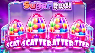 ХАРОН СЛОВИЛ МАКСИМАЛЬНО ЖЁСТКИЙ РЕТРИГЕР И ЗАНЁС! / Бонус В Слоте Sugar Rush / заносы недели