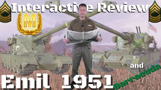 Emil 1951 and Barracuda Emil 51 Interactive Tank Review, World of Tanks Console.