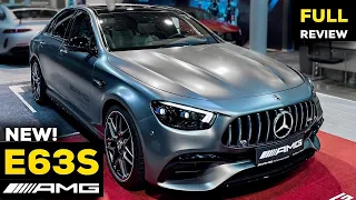 2021 MERCEDES E63S AMG Sedan V8 Full In-Depth Review BRUTAL Sound Exterior Interior Infotainment