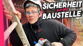 Sicherheit auf der Baustelle.