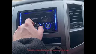 Toyota tacoma stereo update. Pioneer FH-S520BT Reemplazando radio de fábrica por uno nuevo