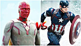 Captain America V/S Vision Showdown By Captain Spidey