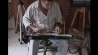 Hawaiian steel Guitar Magic by Oscar R Over The Rainbow