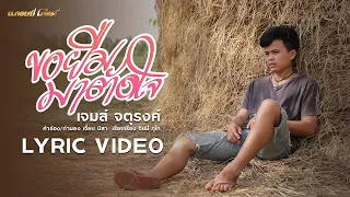 ขอยืมมาตัดใจ - เจมส์ จตุรงค์ 【LYRIC VIDEO】