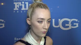 SBIFF 2018 - Saoirse Ronan - Santa Barbara Award Red Carpet Interview