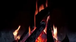 Burning Fireplace HD 5 hours crackling sound / Feu de Cheminée HD 5 Heures avec son crépitant