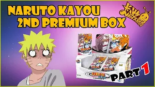 Unboxing Naruto Kayou 2nd edition Premium Box  1/2 /Распаковка Naruto Kayou 2я Волна Премиум Коробки