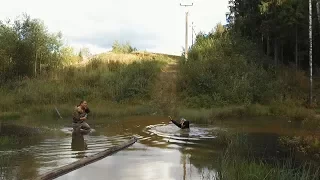 Возвращаемся к луже, где утопили Discovery. Сломали полуоси. Часть первая (offroad).