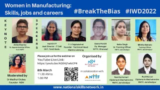 Women in Manufacturing:  Skills, jobs and careers
