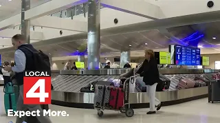 Wave of NFL draft visitors arrive in Detroit Metro Airport