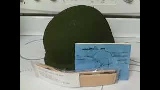 My review of a NOS PASGT helmet