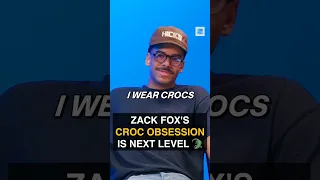 Zack Fox’s Croc Obsession is Next Level 🐊