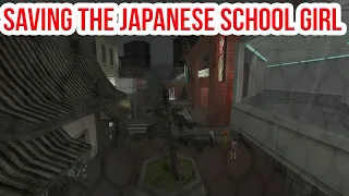 Saving The Japanese School Girl In Counter Strike