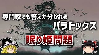 【ゆっくり解説】専門家の間でも議論を呼んだ思考実験－眠り姫問題－