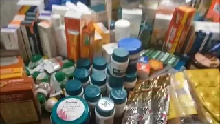 Лекарства и БАДы, которые мы  привезли из Индии. Гоа.