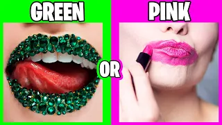 Escolha seu presente 🎁 Verde ou Rosa 🎁 Choose Your Gift  🎁 Green or Pink 🎁 Elige Tu Regalo