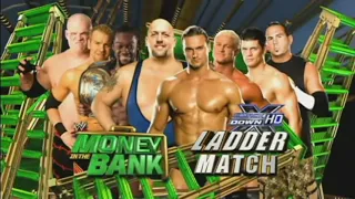 Wwe All 2010 -2018 Money in the bank Ladder match Match Card