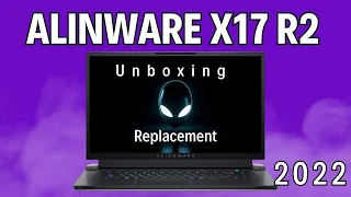 Alienware x17 Replacement Unboxing Most Powerful Gaming laptop