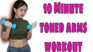 Beginners Workout For Toned Arms | Home Workout