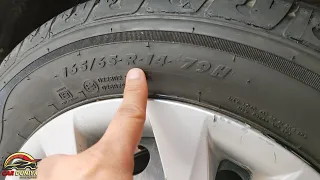 जानिए टायर में लिखी जानकारियों को!Tyre Code Number Means-Treadwear Traction Temperature Rating Index