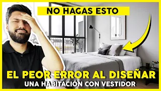 🛏️ Cómo diseñar una HABITACIÓN con BAÑO y VESTIDOR ❌ NO COMETAS ESTE GRAVE ERROR ❗